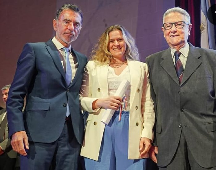 Masutti y González recibieron los diplomas de diputados por el departamento