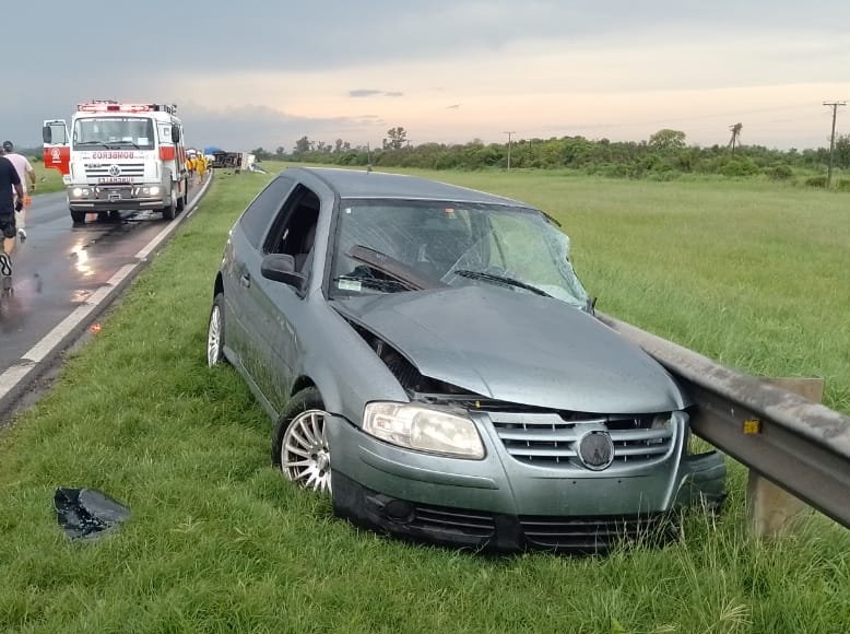 Automovilista lesionado en un accidente en Palacios
