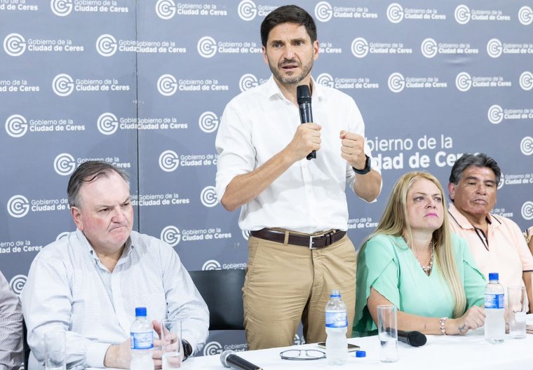 Ceres: El gobernador Pullaro puso a disposición todas las herramientas provinciales