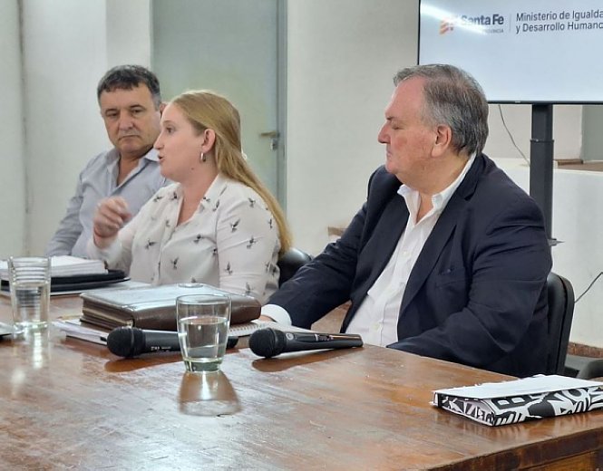 Autoridades del Dpto. San Cristóbal se reunieron con la Ministra Victoria Tejeda