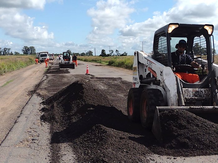 El gobierno provincial comienza con la reparación de rutas 