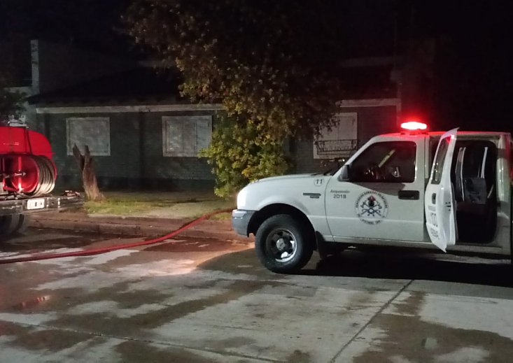 Una vela aromática provocó un incendio en San Cristóbal