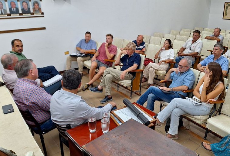 Realizarán obras hídricas para evitar anegamientos en zona rural de Villa Trinidad