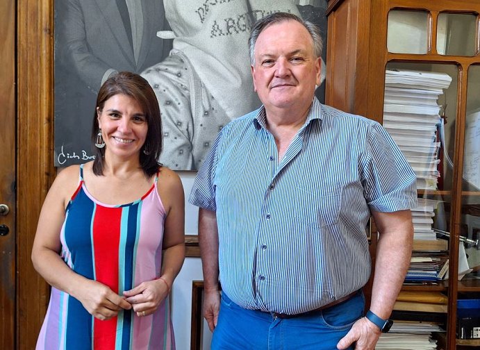 Hersilia se postuló para la Fiesta de la Confraternidad