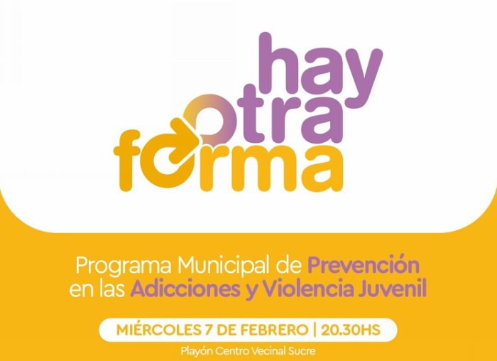 Morteros: Presentarán el programa 
