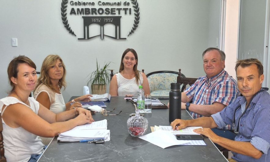 Funcionarios de Aguas y Saneamiento concretaron una amplia gira departamental