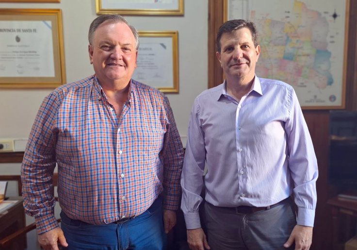 Michlig se reunió con el Secretario de Municipios y Comunas