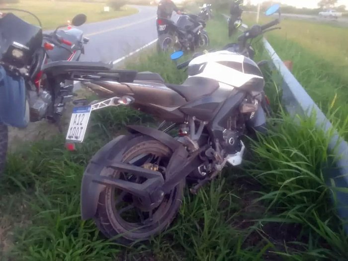 Motociclista se accidentó en cercanías de Altos de Chipión