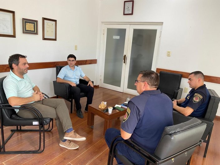Brinkmann: El Intendente Actis se reunió con autoridades policiales