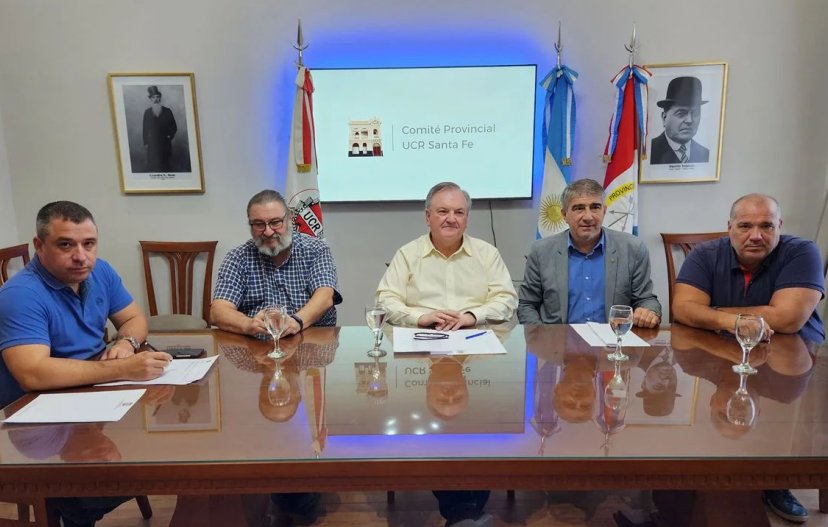 El Senador Felipe Michlig continuará siendo el Presidente de la UCR de Santa Fe