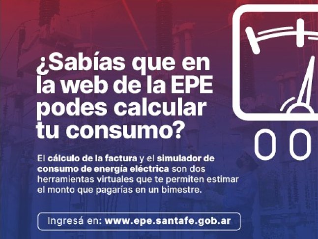 La EPE ofrece simuladores de consumo para calcular la tarifa
