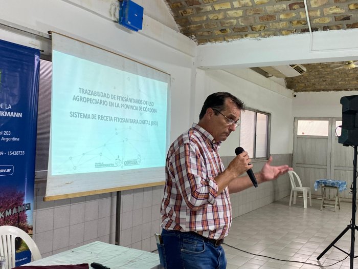 Brinkmann: Realizaron capacitación para trazabilidad de fitosanitarios