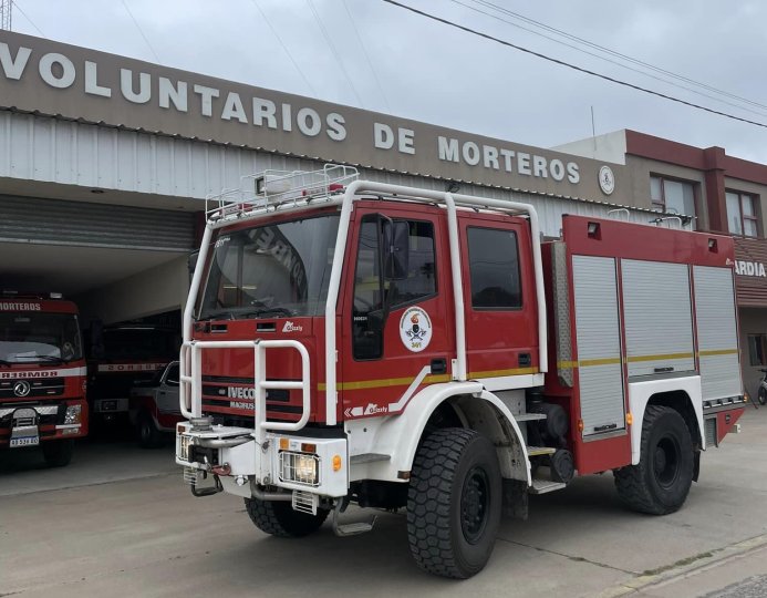 Bomberos de Morteros incorporaron una nueva unidad forestal