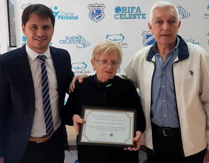 Morteros: Mutual 9 de Julio entregó un aporte económico a El Andar