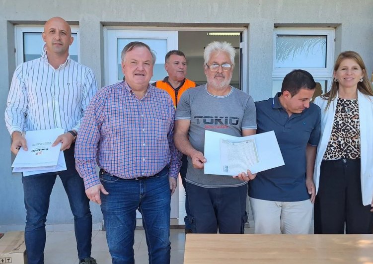 El Senador Michlig realizó importantes anuncios para Villa Saralegui