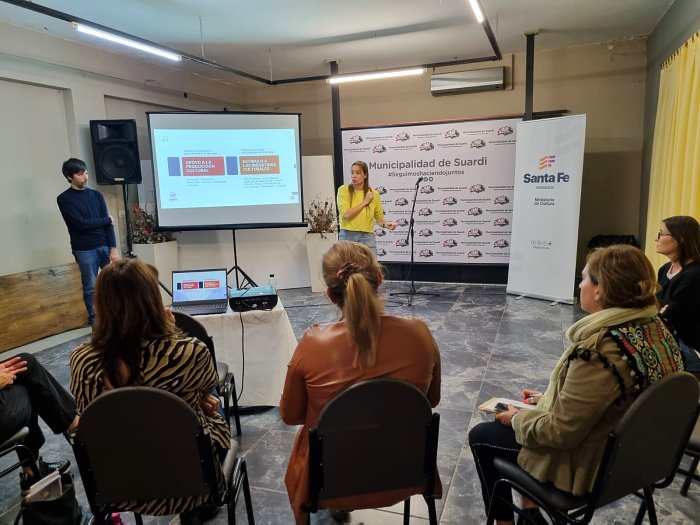 Suardi: Presentaron  el programa cultural 