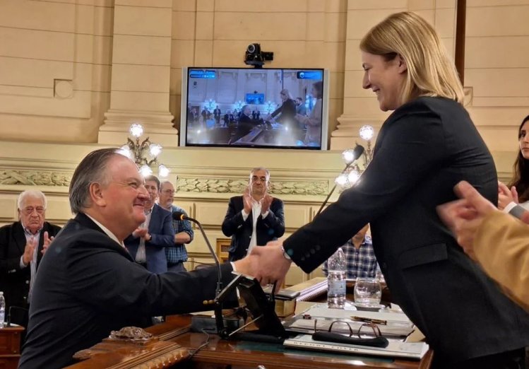 Felipe Michlig fue reelecto como Presidente Provisional del Senado