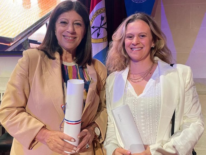 Sofía Masutti destacó la reelección de Clara García en la presidencia de Diputados