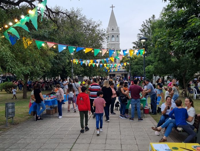 Suardi festejó con mucha gente sus patronales
