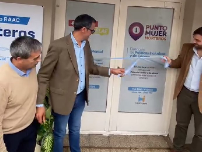 Morteros: Inauguraron el Centro de Asistencia y Prevención en Adicciones