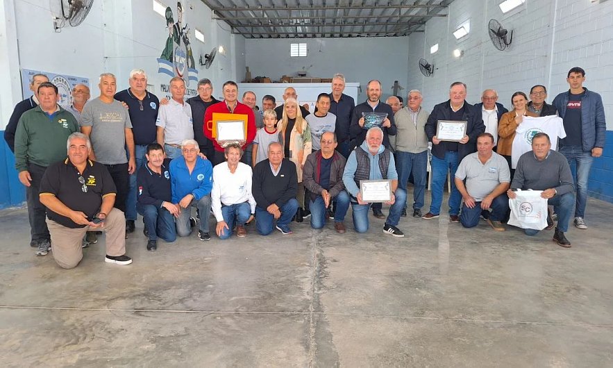 San Cristóbal: Michlig y González visitaron el Centro de Excombatientes de Malvinas