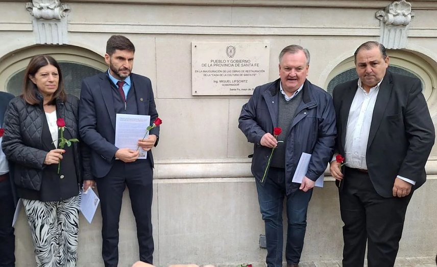 Recordaron a Miguel Lifschitz a tres años de su fallecimiento