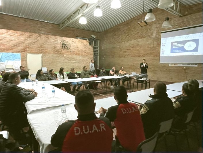 Presentaron en Miramar un plan estratégico de seguridad