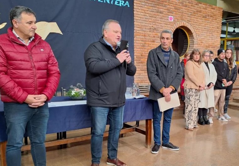 Michlig anunció más obras públicas para la ciudad de San Cristóbal