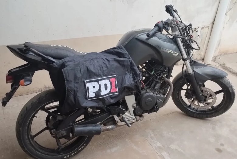Recuperaron en Hersilia una moto robada en Rafaela
