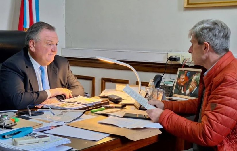 Michlig informó que la EPE concretará una millonaria inversión en la E.T. San Guillermo