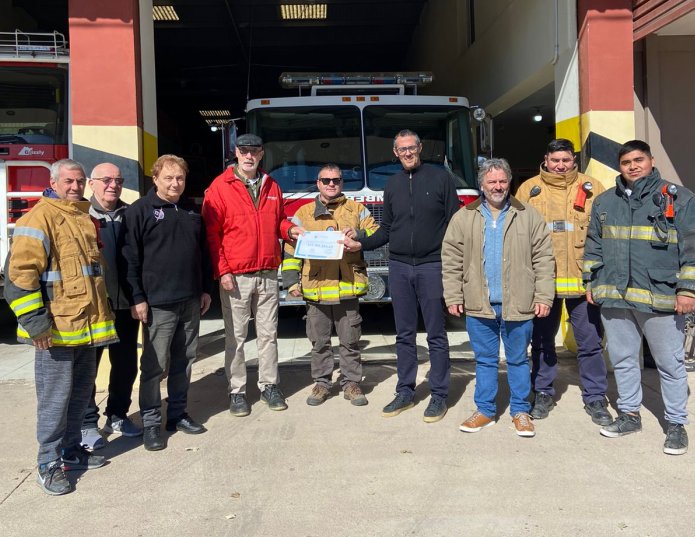 Morteros: La Municipalidad entregó 13 millones a los Bomberos de la ciudad