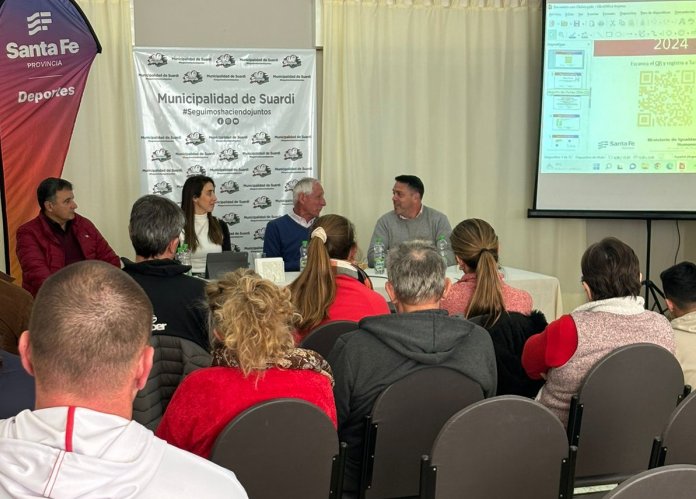 Capacitación administrativa para clubes de Suardi