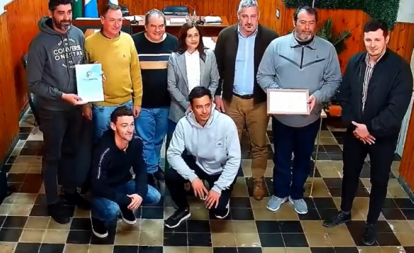 El Concejo Deliberante reconoció al fútbol de Juniors