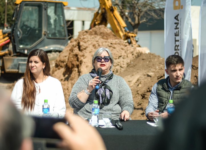 Porteña reactiva la obra de cloacas luego de 13 años