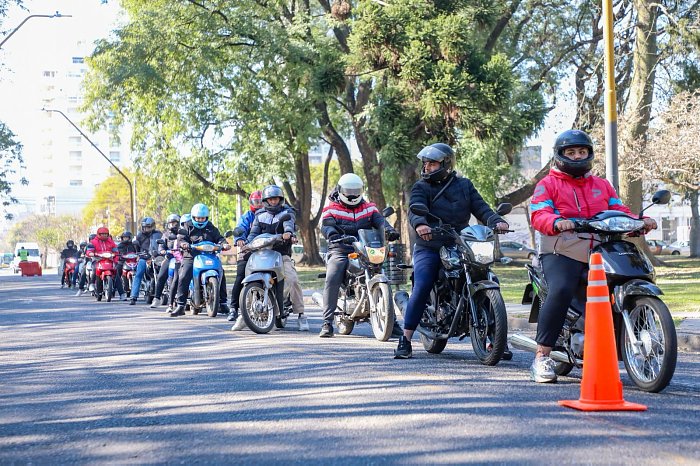 El 70 % de los motociclistas que fallecieron en accidentes en la provincia no usaba casco