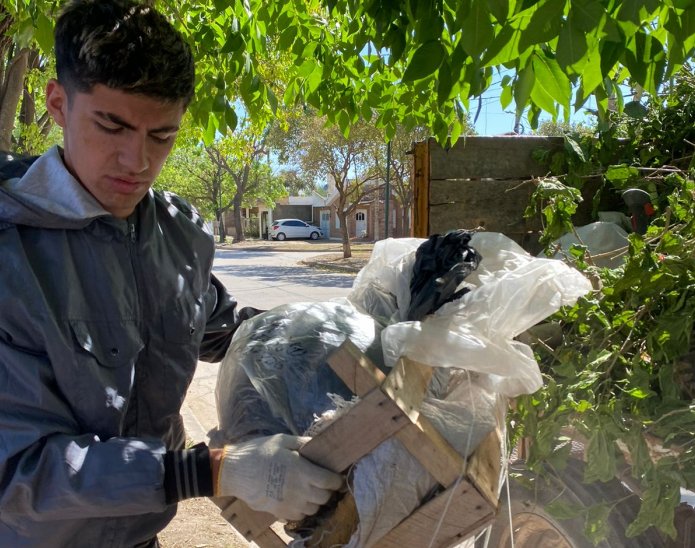 Morteros sigue adelante con el programa de descacharreo 