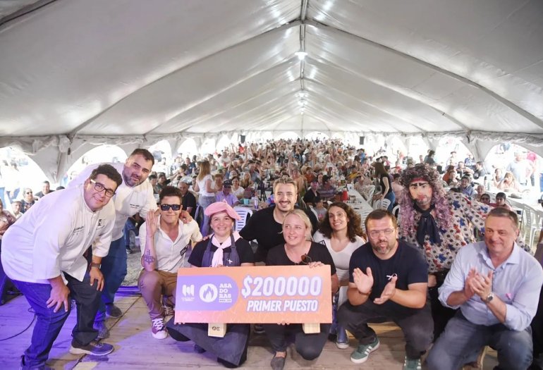 Asadoras de Balnearia ganaron el concurso en Marull