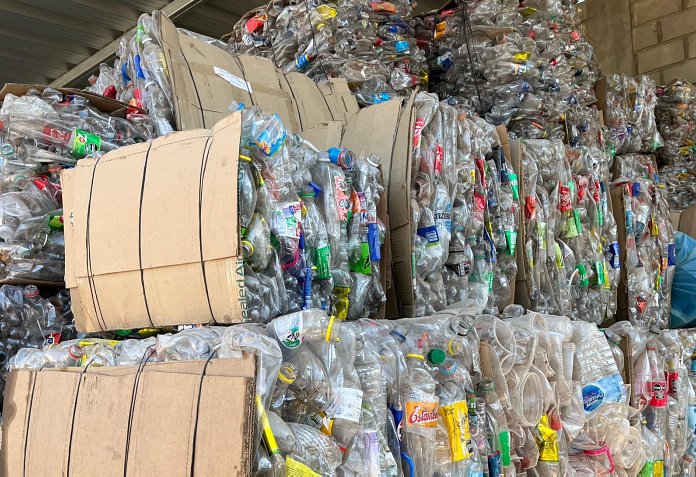 El municipio de Morteros vendió una importante cantidad de material reciclable