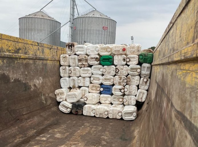 Suardi: Campo Limpio finalizó la recolección de los 3000 envases de fitosanitarios