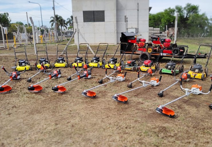 Morteros: Nuevo equipamiento para el mantenimiento de espacios públicos