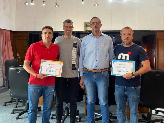 El municipio entregó lo recaudado en la Copa Morteros, capital de Ansenuza
