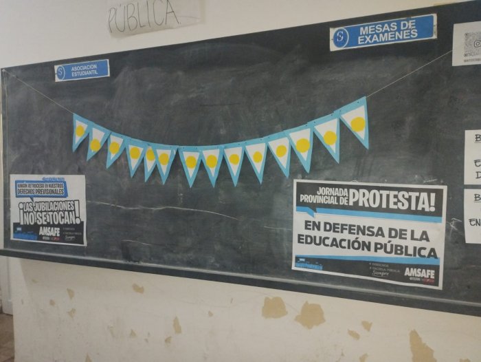 AMSAFE concretó su primera jornada de protesta provincial