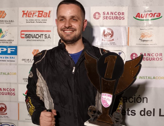 Agustín Bonomo se quedó con la tercera del Midgets del Litoral