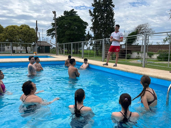 La Municipalidad de Suardi llevó a cabo el Taller de Salvamento Acuático
