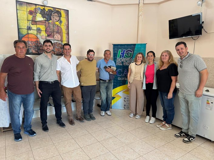 Proyectando Suardi entregó  aportes por $1,8 millones al Hospital y al CAPS