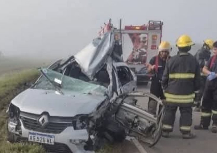 Triple choque deja lesionados en cercanías de Freyre
