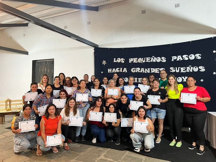 La Municipalidad de Morteros entregó certificados de capacitación en Punto Digital