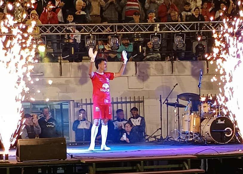 Marcelo Barovero tuvo su fiesta de despedida en Porteña