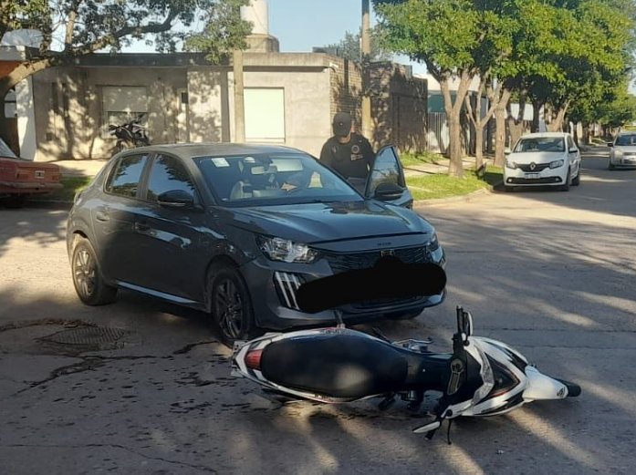 Madre e hija lesionadas en un accidente en Freyre