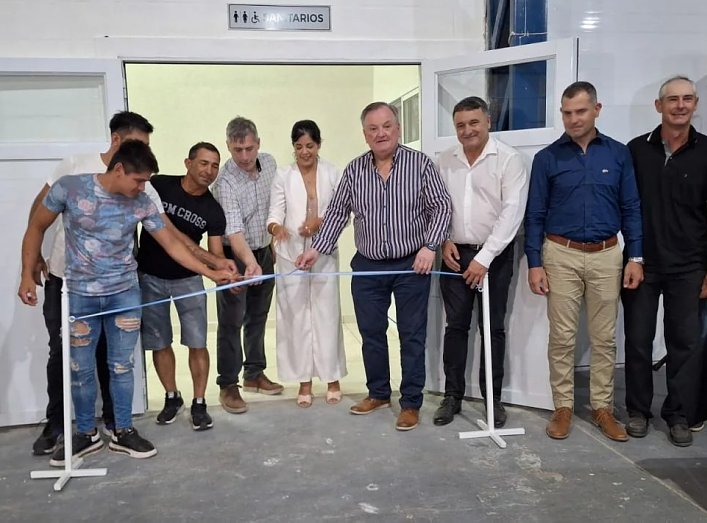 Se inauguraron en San Guillermo dos obras con un fuerte apoyo provincial